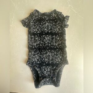 Preloved Black and White Kids One Piece